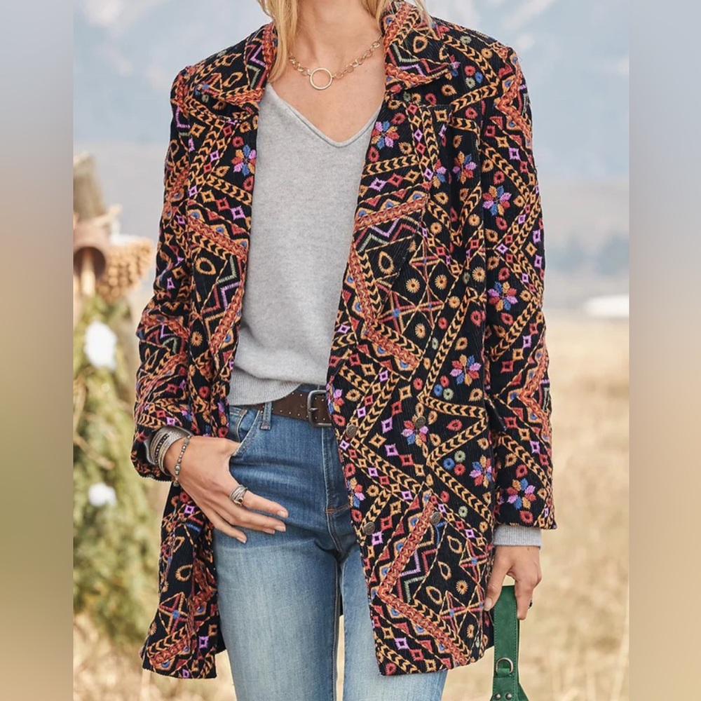 FARM RIO “Adrianna Afterparty Blazer”. New with tags.